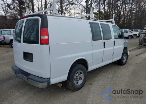 2016 GMC Savana 2500 Work Van z USA, uszkodzony, nr VIN 1GTW7AFF9G1904828